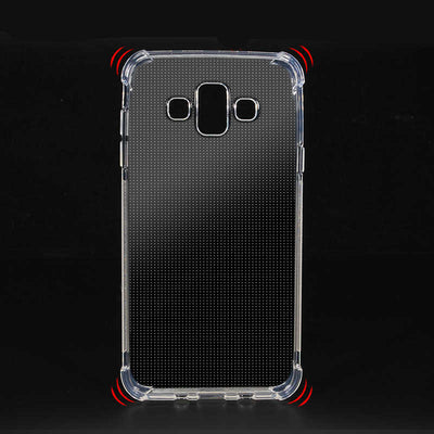 Galaxy J7 Duo Kılıf Zore Nitro Anti Shock Silikon Renksiz