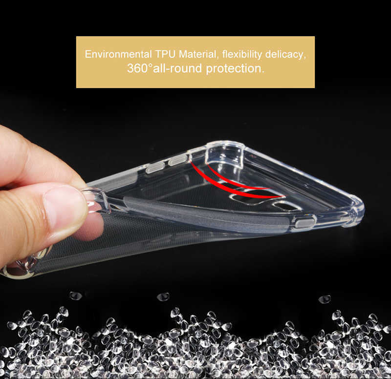 Galaxy J7 Duo Kılıf Zore Nitro Anti Shock Silikon Renksiz