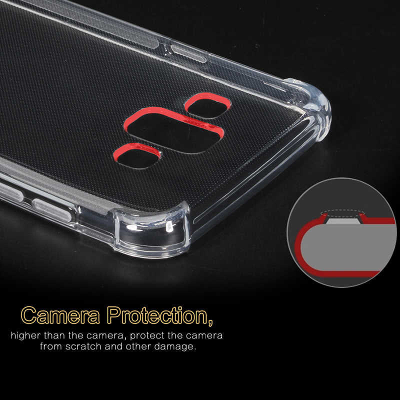 Galaxy J7 Duo Kılıf Zore Nitro Anti Shock Silikon Renksiz