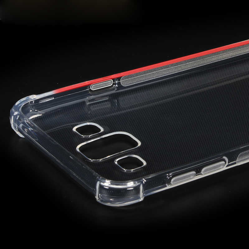 Galaxy J7 Duo Kılıf Zore Nitro Anti Shock Silikon Renksiz