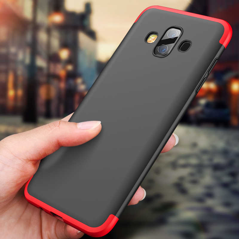 Galaxy J7 Duo Kılıf Zore Ays Kapak Siyah