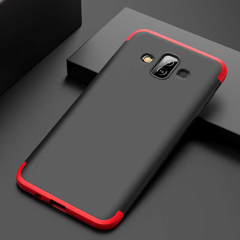 Galaxy J7 Duo Kılıf Zore Ays Kapak Kırmızı