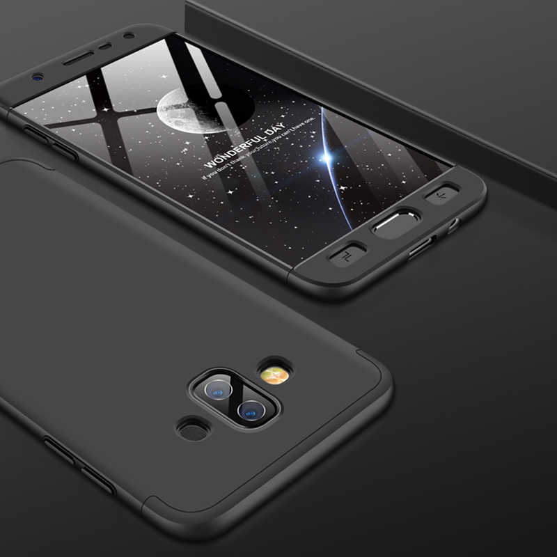 Galaxy J7 Duo Kılıf Zore Ays Kapak Siyah