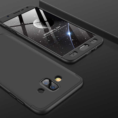 Galaxy J7 Duo Kılıf Zore Ays Kapak Siyah