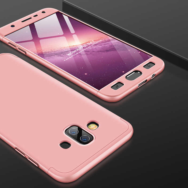 Galaxy J7 Duo Kılıf Zore Ays Kapak Rose Gold