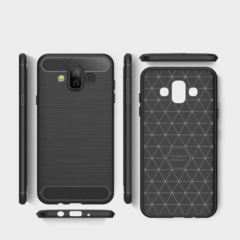 Galaxy J7 Duo Kılıf Zore Room Silikon Kapak Lacivert