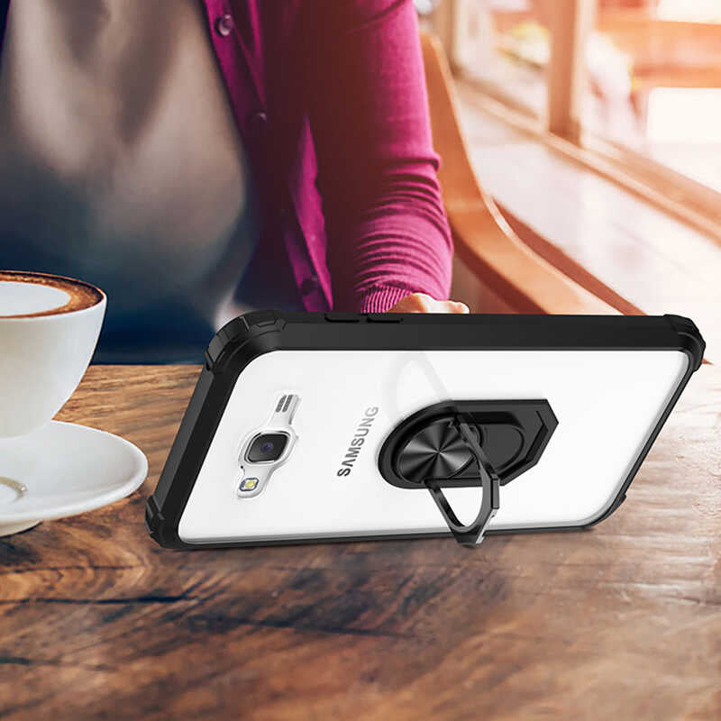 Galaxy J7 Kılıf Zore Mola Kapak Lacivert