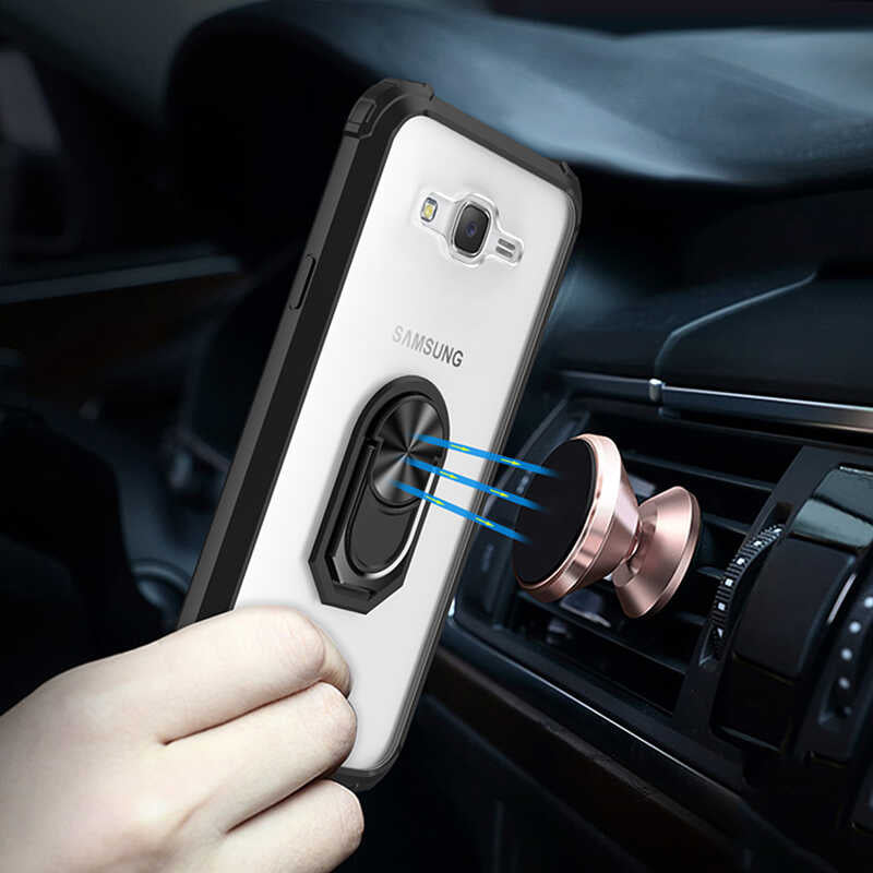 Galaxy J7 Kılıf Zore Mola Kapak Lacivert