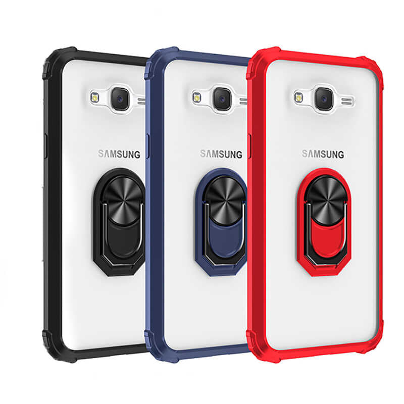 Galaxy J7 Kılıf Zore Mola Kapak Siyah