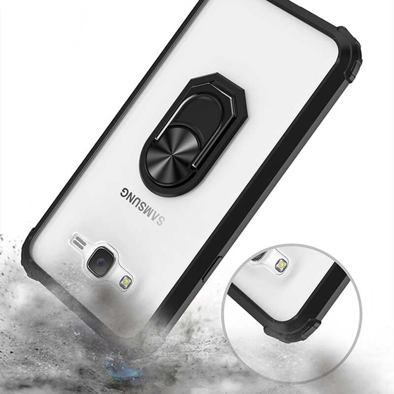 Galaxy J7 Kılıf Zore Mola Kapak Kırmızı