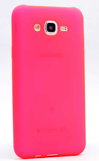 Galaxy J7 Kılıf Zore Premier Silikon Kapak Pembe