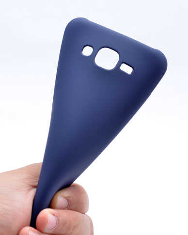 Galaxy J7 Kılıf Zore Premier Silikon Kapak Mor