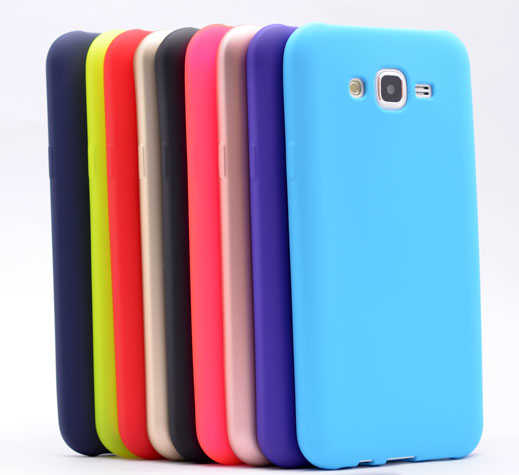 Galaxy J7 Kılıf Zore Premier Silikon Kapak Saks Mavi