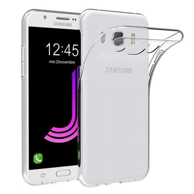Galaxy J7 Kılıf Zore Süper Silikon Kapak Renksiz