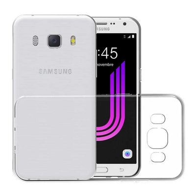 Galaxy J7 Kılıf Zore Süper Silikon Kapak Renksiz