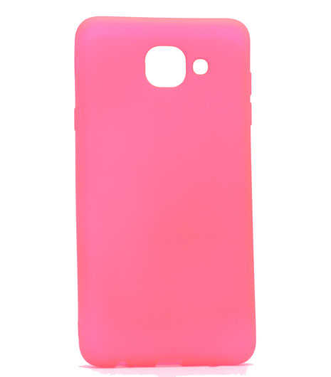 Galaxy J7 Max Kılıf Zore Premier Silikon Kapak Pembe