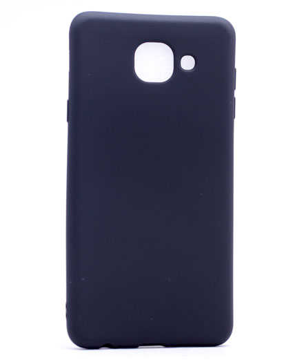 Galaxy J7 Max Kılıf Zore Premier Silikon Kapak Mürdüm