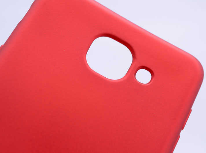 Galaxy J7 Max Kılıf Zore Premier Silikon Kapak Mürdüm