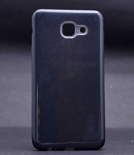 Galaxy J7 Max Kılıf Zore Shining Silikon Mavi