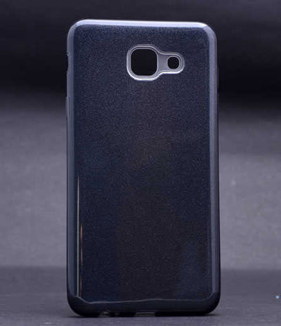 Galaxy J7 Max Kılıf Zore Shining Silikon Siyah