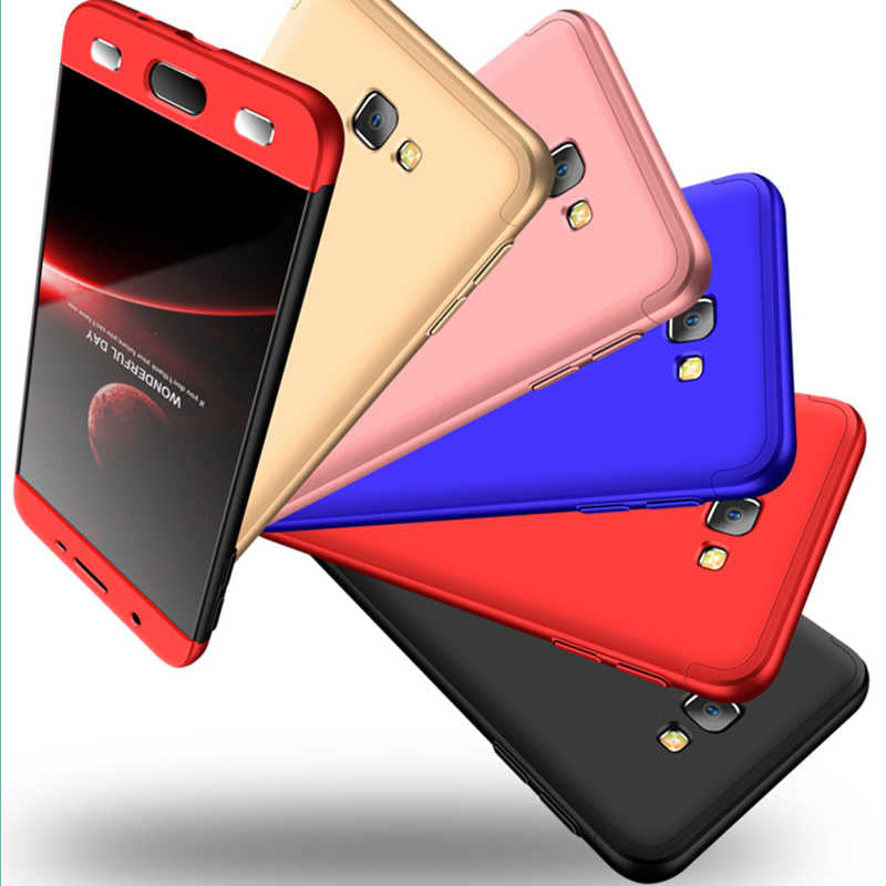 Galaxy J7 Prime Kılıf Zore Ays Kapak Kırmızı