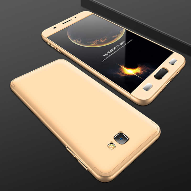 Galaxy J7 Prime Kılıf Zore Ays Kapak Gold