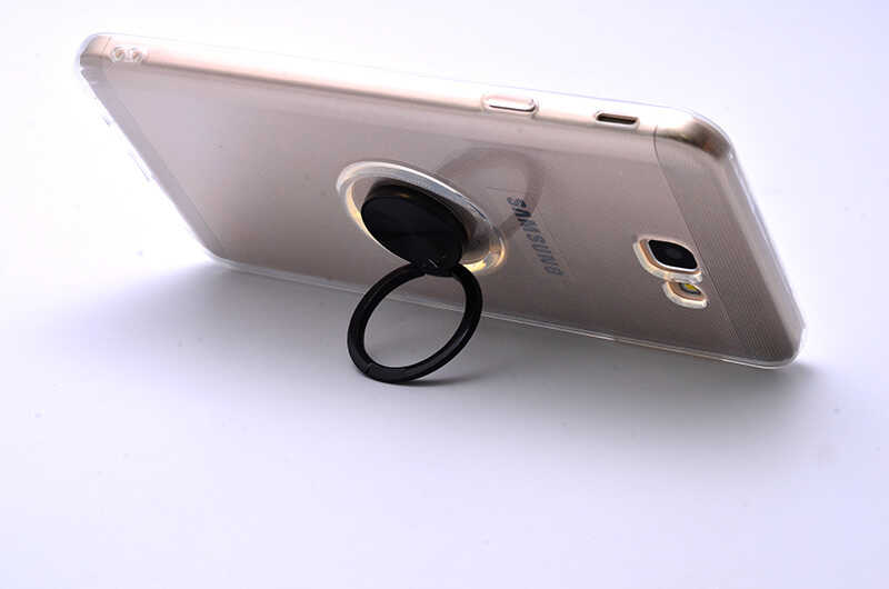 Galaxy J7 Prime Kılıf Zore Les Silikon Gold