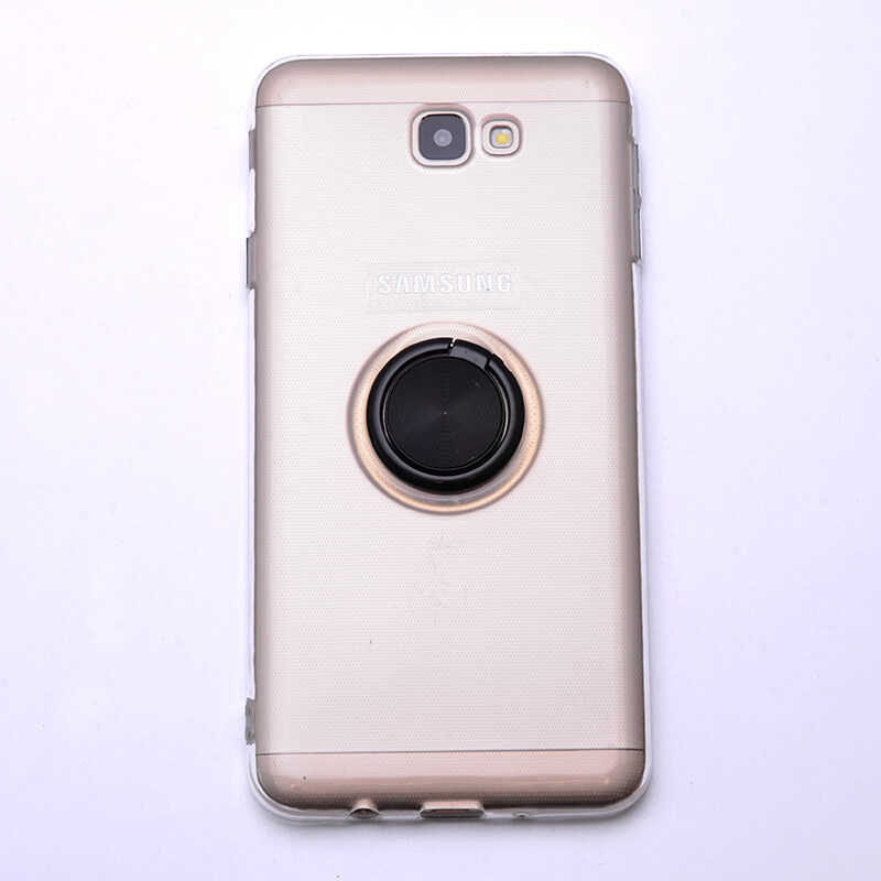 Galaxy J7 Prime Kılıf Zore Les Silikon Siyah