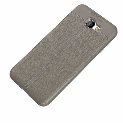 Galaxy J7 Prime Kılıf Zore Niss Silikon Kapak Gri