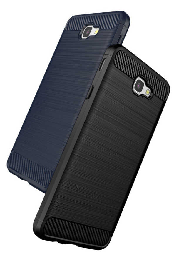 Galaxy J7 Prime Kılıf Zore Room Silikon Kapak Gri