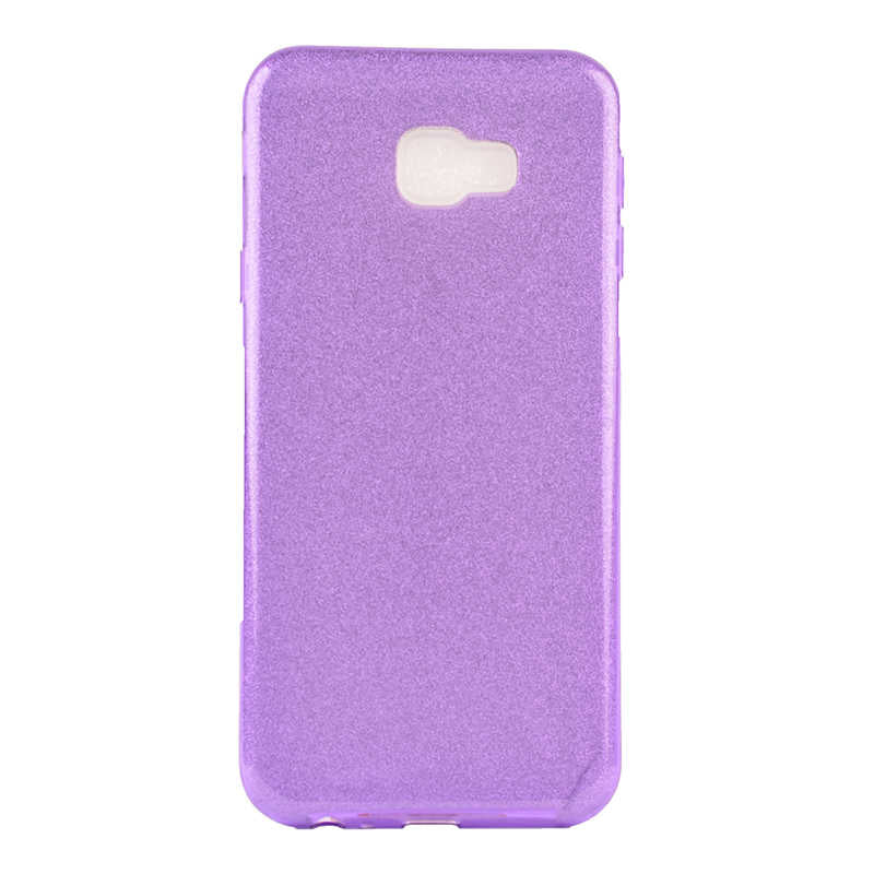 Galaxy J7 Prime Kılıf Zore Shining Silikon Mor