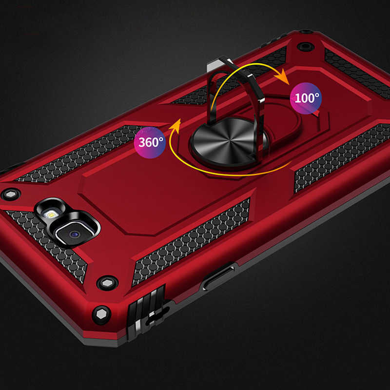 Galaxy J7 Prime Kılıf Zore Vega Kapak Rose Gold