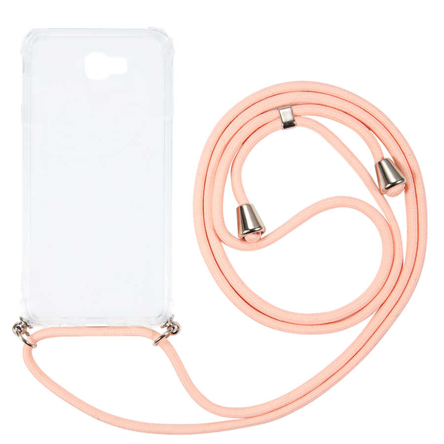 Galaxy J7 Prime Kılıf Zore X-Rop Kapak Renksiz