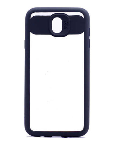 Galaxy J730 Pro Kılıf Zore Buttom Kapak Siyah