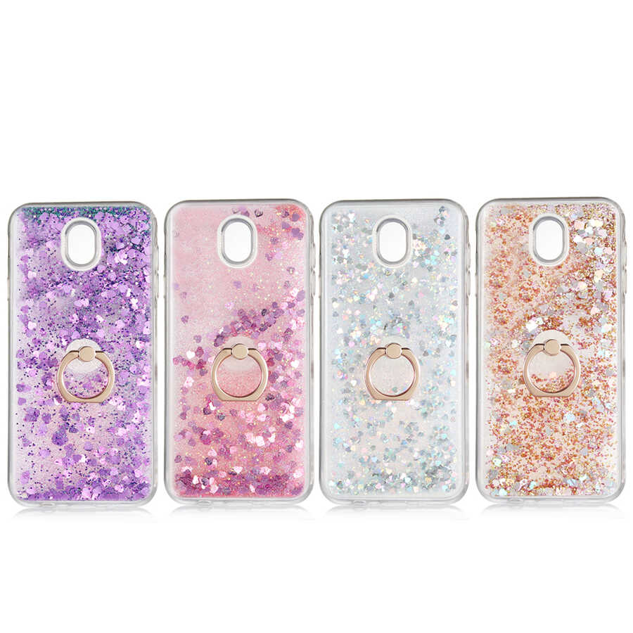 Galaxy J730 Pro Kılıf Zore Milce Kapak Gümüş