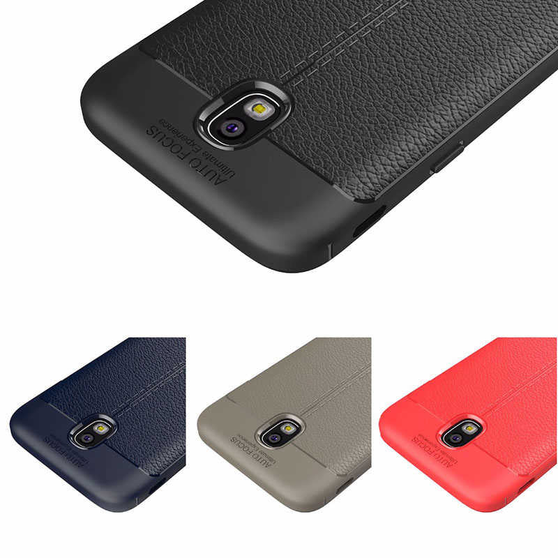 Galaxy J730 Pro Kılıf Zore Niss Silikon Kapak Kırmızı