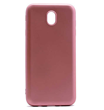 Galaxy J730 Pro Kılıf Zore Premier Silikon Kapak Rose Gold