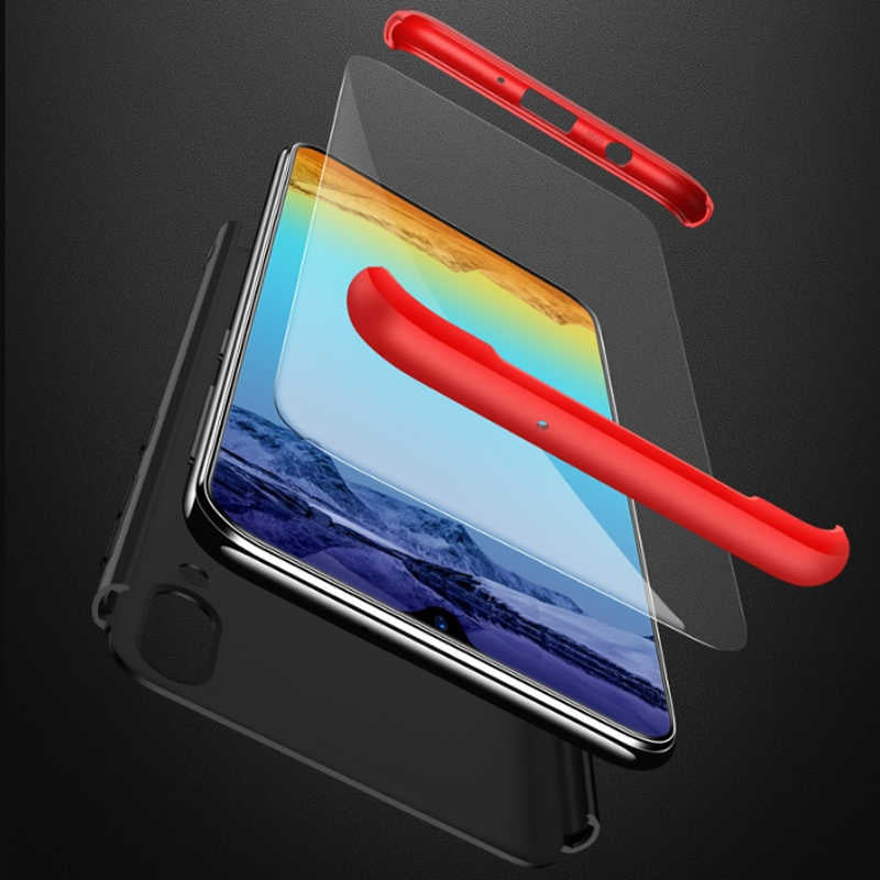 Galaxy M10 Kılıf Zore Ays Kapak Kırmızı