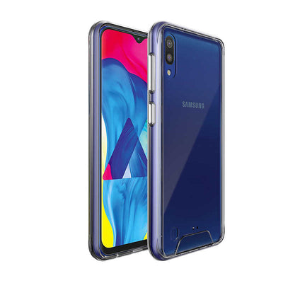 Galaxy M10 Kılıf Zore Gard Silikon Renksiz