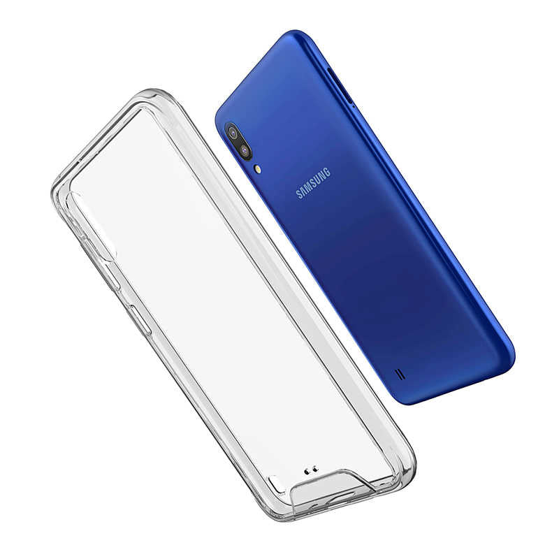 Galaxy M10 Kılıf Zore Gard Silikon Renksiz