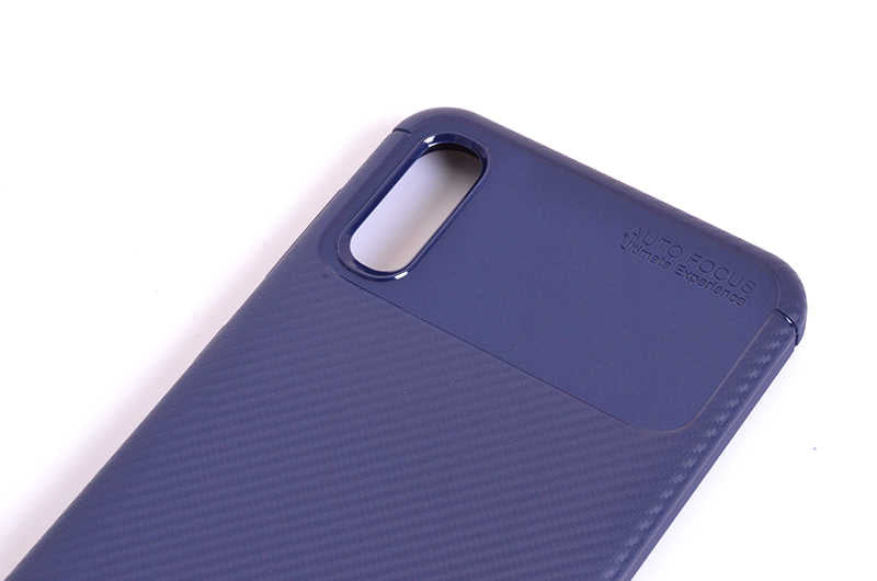 Galaxy M10 Kılıf Zore Negro Silikon Kapak Kahverengi