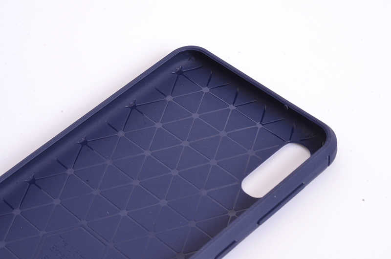 Galaxy M10 Kılıf Zore Negro Silikon Kapak Lacivert