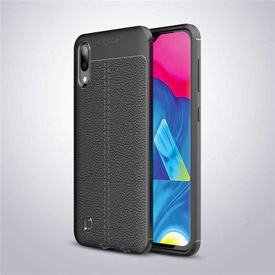 Galaxy M10 Kılıf Zore Niss Silikon Kapak Siyah