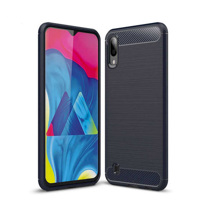 Galaxy M10 Kılıf Zore Room Silikon Kapak Lacivert