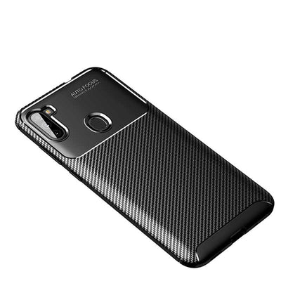 Galaxy M11 Kılıf Zore Negro Silikon Kapak Siyah