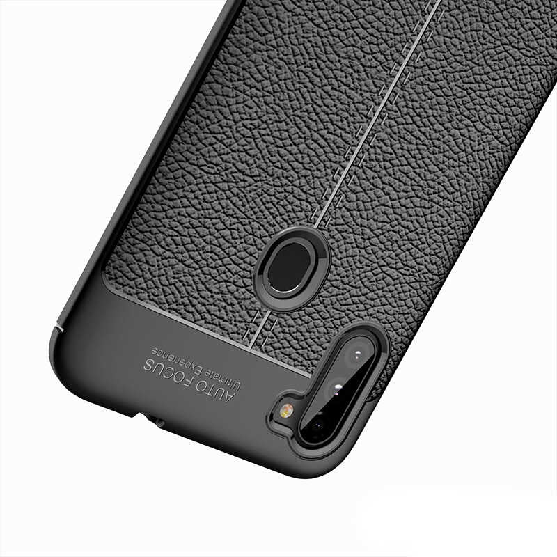 Galaxy M11 Kılıf Zore Niss Silikon Kapak Kırmızı