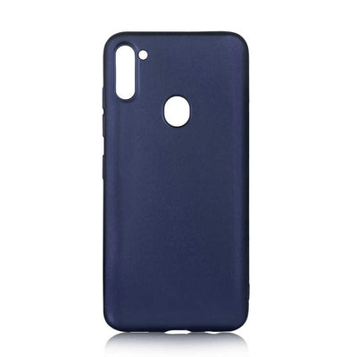 Galaxy M11 Kılıf Zore Premier Silikon Kapak Lacivert