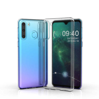Galaxy M11 Kılıf Zore Süper Silikon Kapak Renksiz