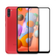 Galaxy M11 Zore Kenarları Kırılmaya Dayanıklı Cam Ekran Koruyucu Siyah