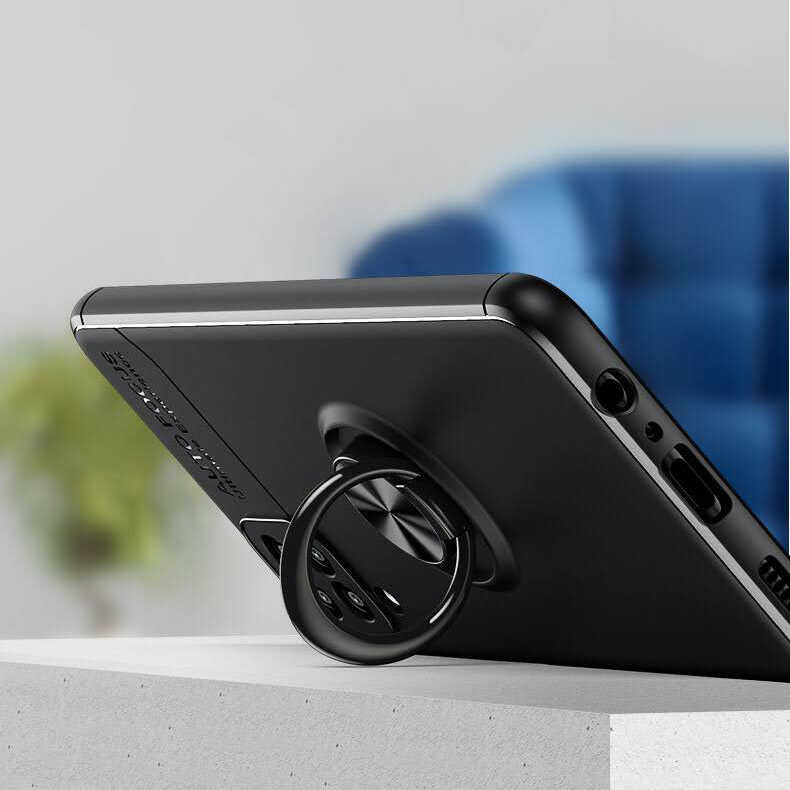 Galaxy M12 Kılıf Zore Ravel Silikon Kapak Mavi